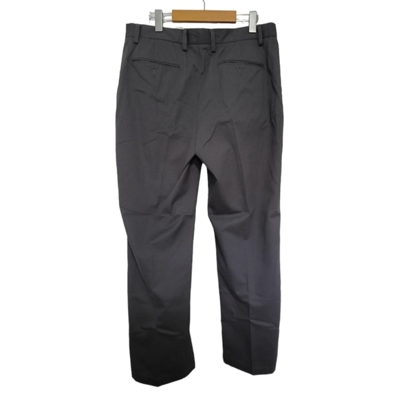 Amazon Essentials Men's Grey Classic-Fit Wrinkle-Resistant Pants Size 34 NWOT - Picture 6 of 12